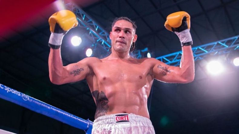 INVICTO. Peralta viene de ganarle por KO a Reynoso en Pilar..
