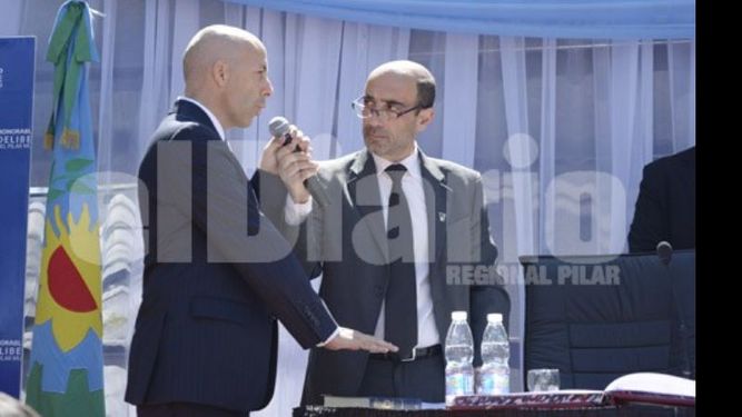 (NAHUEL AGUILAR). SÍ, JURO. Ducoté junto a Osvaldo Pugliese..