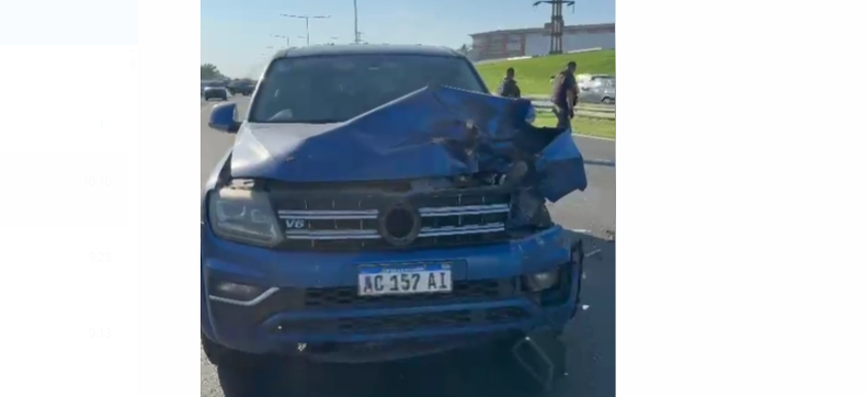 El choque ocurrió en el kilómetro 44 de la Panamericana sentido a Provincia.&nbsp;