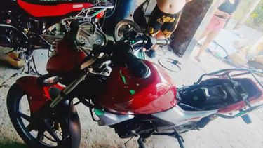 La moto había sido robada el 23 de diciembre pasado.&nbsp;