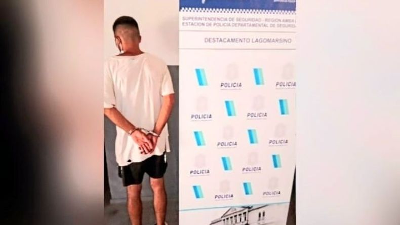 El ladrón fue detenido en su casa esta madrugada..