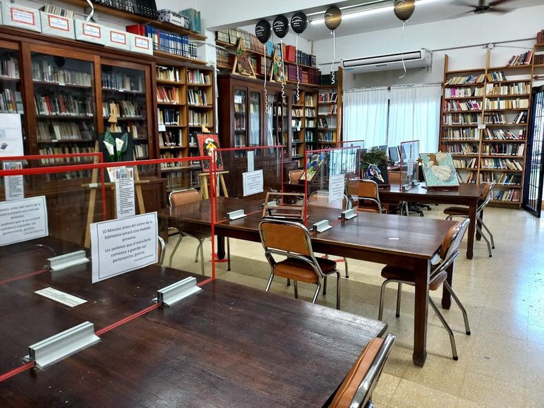 ENTRE LIBROS. La Biblioteca Mitre está abierta todos los días de 9 a 16.