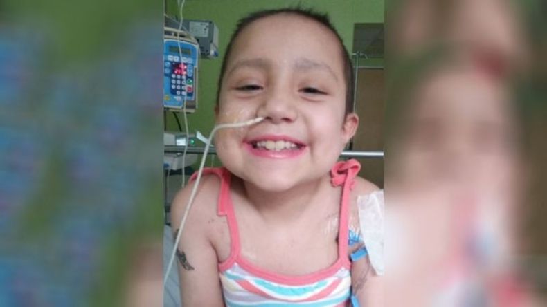 SONRISA. En octubre, Keila celebró sus 8 años como lo soñaba..