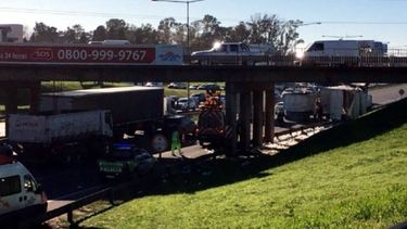 Nuevas obras en Panamericana y caos de tránsito