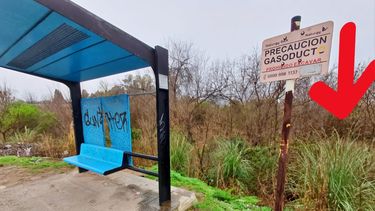 El cuerpo fue hallado en un descampado sobre la Ruta 25, a 40 metros de una parada de colectivos.&nbsp;