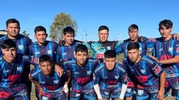 La formación de Flecha Azul que empató en su última presentación como local ante Unión de Del Viso. La formación de Flecha Azul que empató en su última presentación como local ante Unión de Del Viso.