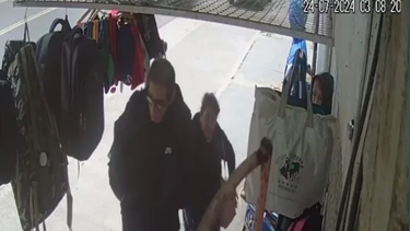 CÁMARA. Haciéndose pasar por su pareja, se tomaron un micro hasta la localidad de Esquina.