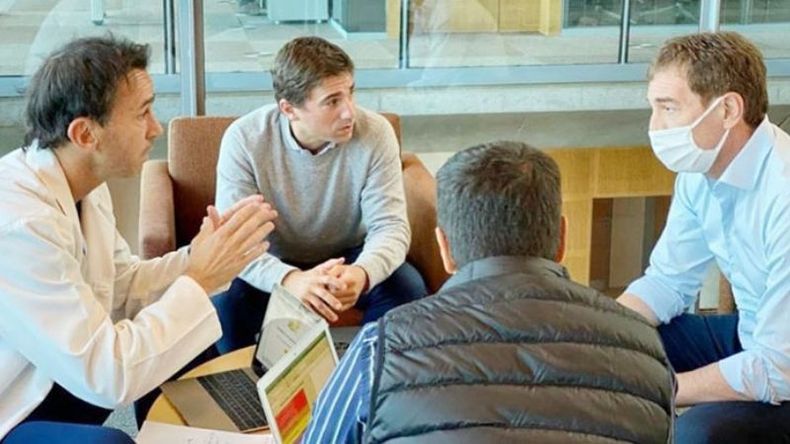 JUNTOS. Nesupiller recibió instrucciones de armar lista desde el santillismo..