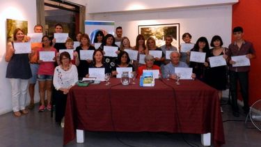 DIPLOMAS. Los participanes dieron el presente en el CCF..