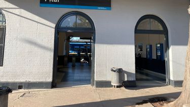 ESTACIÓN PILAR. El paro se cumple a nivel nacional.