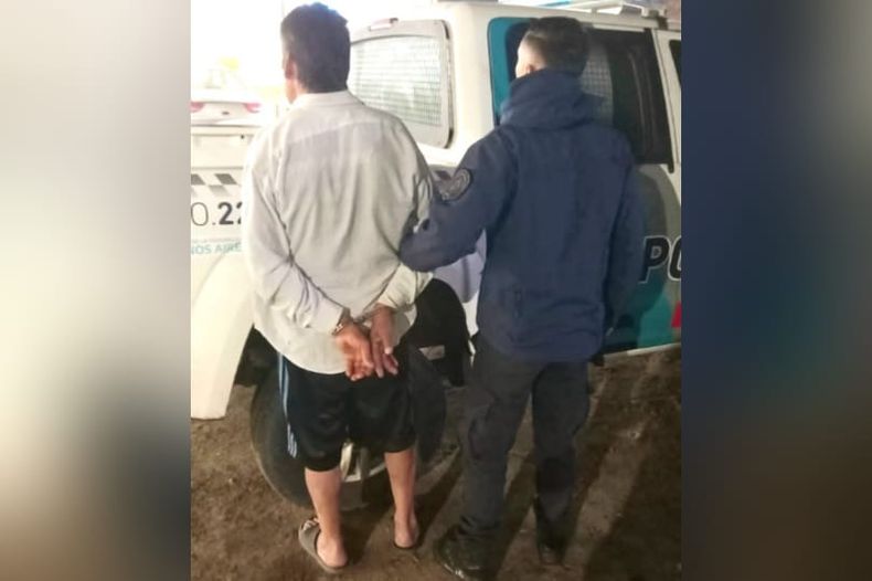VIOLENCIA DE GÉNERO. El detenido tiene 54 años e intentó agredir a la policía.&nbsp;