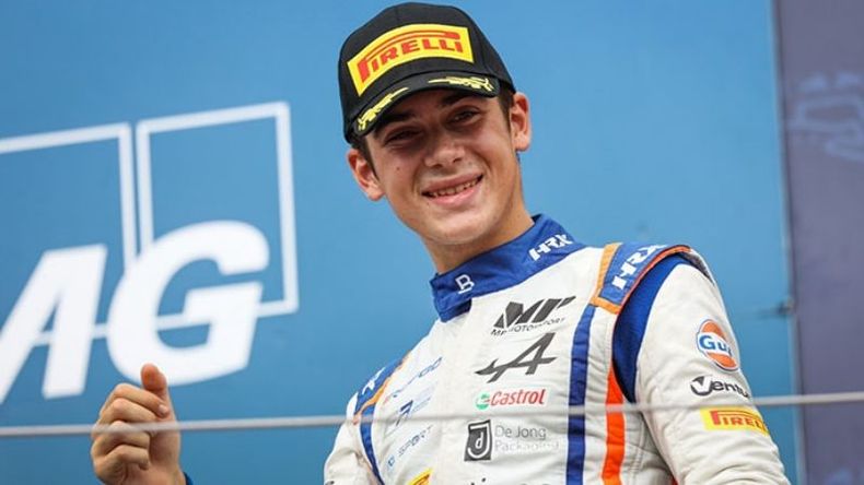 OBJETIVO. Colapinto apuesta todos sus cañones a correr en la F3..