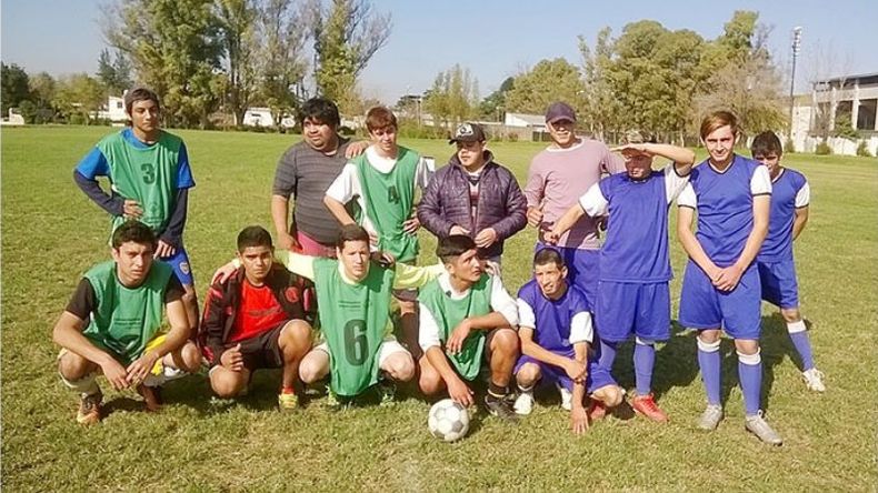 SUEÑO. El Fútbol Especial de Pilar tendrá representantes en La Feliz..