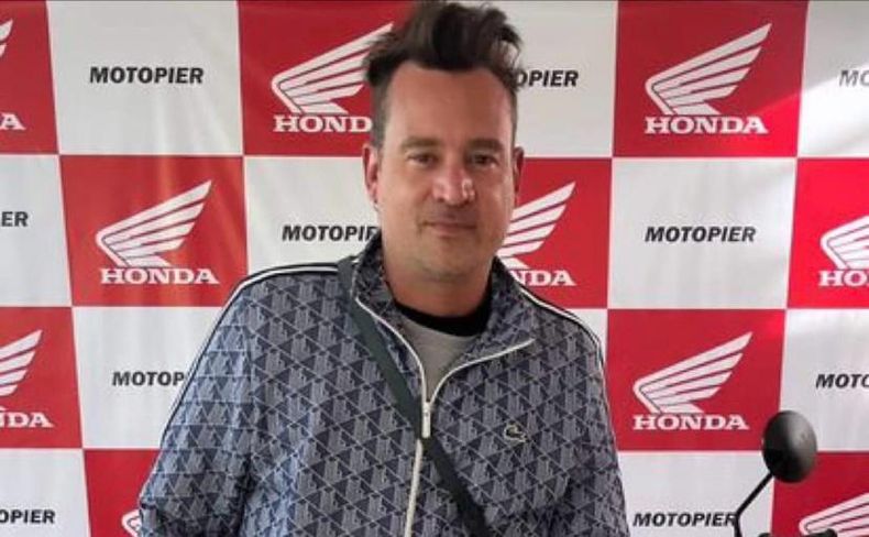 Chano visitó la concesionaria de motos Motopier.&nbsp;