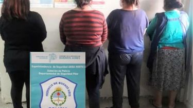 Los detenidos fueron llevados al destacamento del Parque..