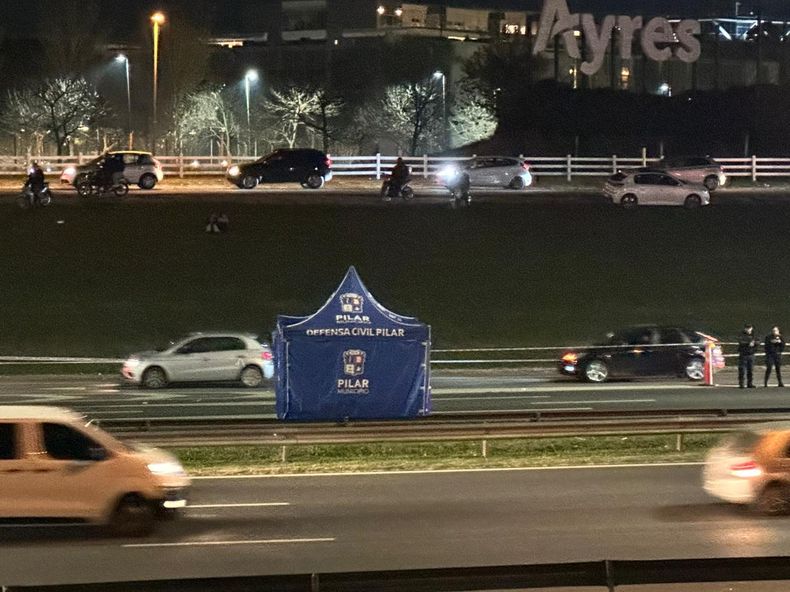 El accidente se produjo a la altura del kilómetro 43,5, sentido a Pilar.&nbsp;