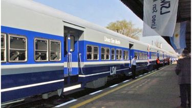 BAJA. El año pasado el ferrocarril San Martín tuvo 70.000 pasajeros menos que en 2017..