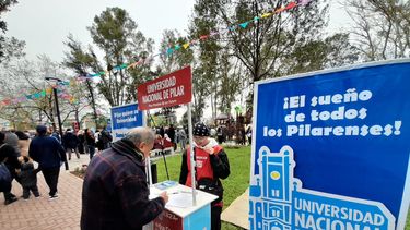 FIRMAS. Desde el Municipio buscan llegar al Senado con el apoyo de miles de pilarneses. &nbsp;