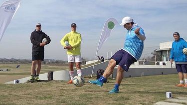 El FootGolf, en Los Álamos