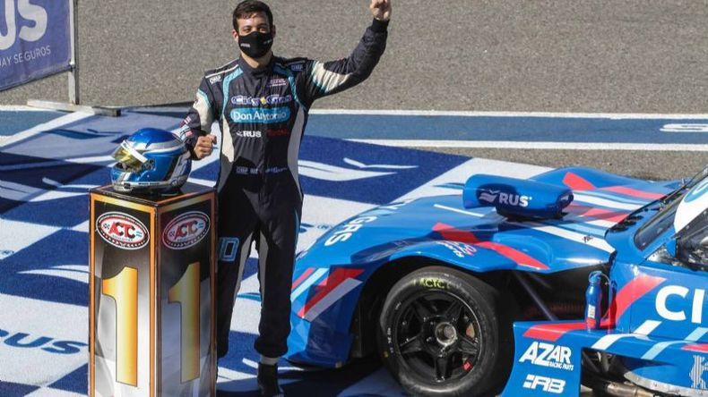 #1. Azar estableció un tiempo de 1’27”457/1.000 con su Chevrolet..