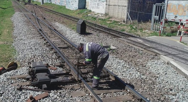 En el Belgrano Norte se colocarán 18 nuevos aparatos de vía.