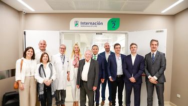 INAUGURADO. El Hospital Austral cuenta con 26 nuevas salas de internación para adultos.