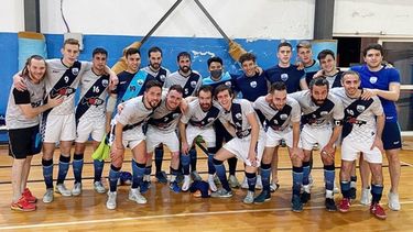 SEDE PILAR. El festejo de la Primera de Hebraica en su regreso..
