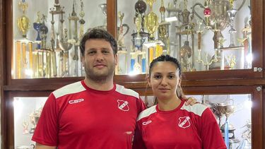 Luciano Carrizo y Martina Godoy. Luciano Carrizo y Martina Godoy.