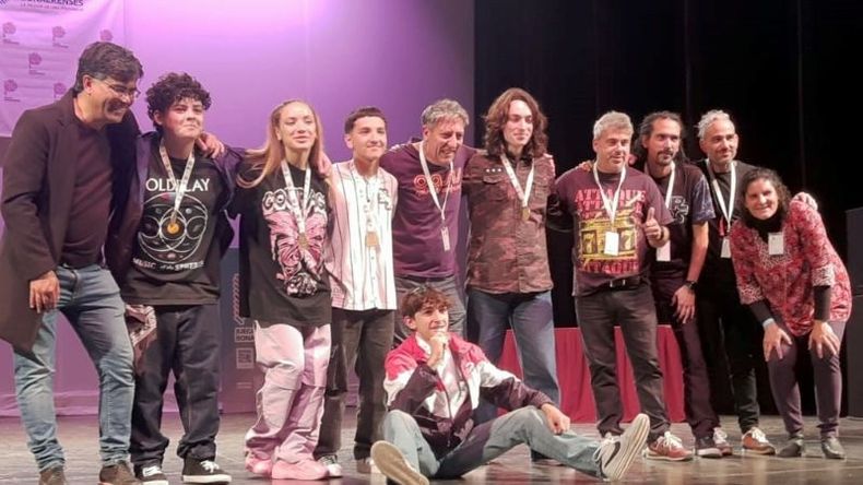 ROCK. El Oro llegó por medio de la banda derquina Missin..