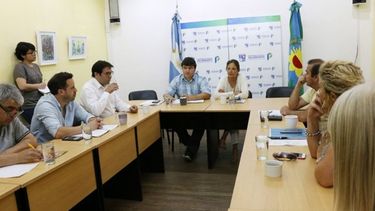 ACUERDOS. El jueves se reunió por última vez la comisión de Hacienda. Pero el diálogo siguió..