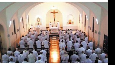 ENCUENTRO. Los obispos ya se encuentran en Pilar..