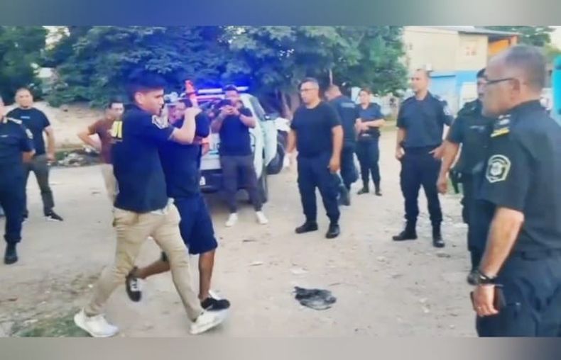 OPERATIVO. El menor fue detenido este sábado en Pablo Nogués.