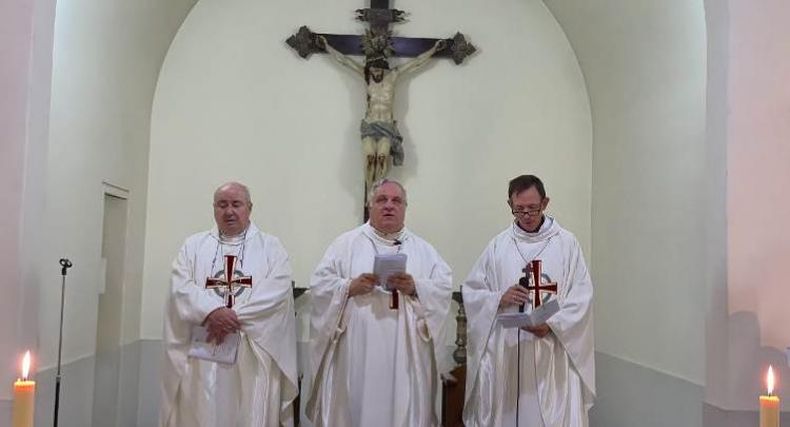 El obispo Marcelo Marcelo Colombo abrió con una misa el encuentro plenario de Pilar.&nbsp;