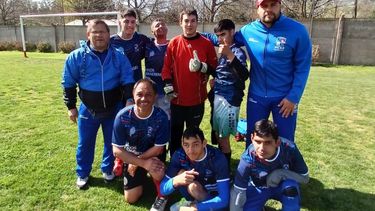 EQUIPO. El Fútbol PCD representante del Programa Municipal de Entrenamiento de Pilar.