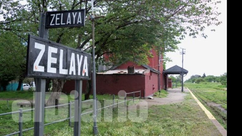 Solitaria. La vieja estación de Zelaya luce desolada en los últimos días..