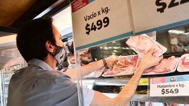 CUIDADOS. El acuerdo incluye asado, vacío y carnaza, entre otros cortes..