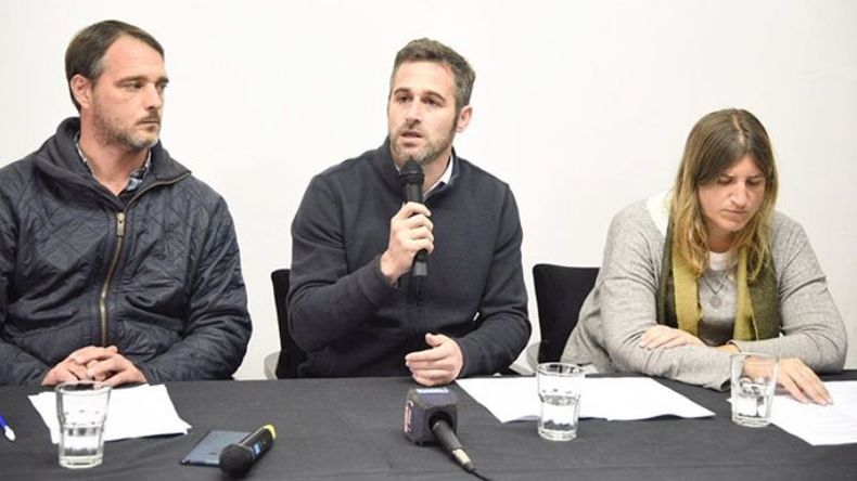 DENUNCIAS. Laurent, Achával y González presentaron la convocatoria..