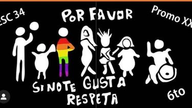 Diseño ganador: La Escuela 34 de San Alejo se quedó con el mundialito. .