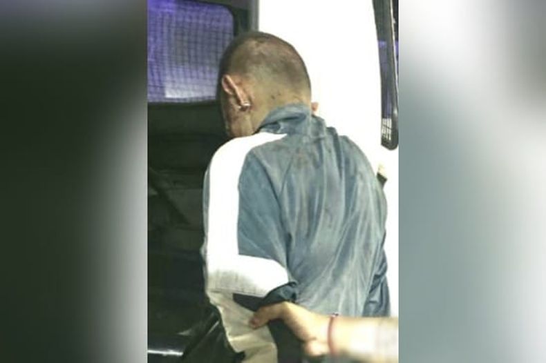 El detenido tiene antecedentes policiales por robo de vehículos.