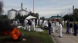 PROTESTAS. La cerealera 3 Arroyos abre la lista con más de 150 despidos..
