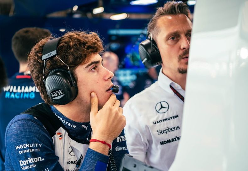 Franco Colapinto y toda la F1 espera ansioso el anuncio de Red Bull.
