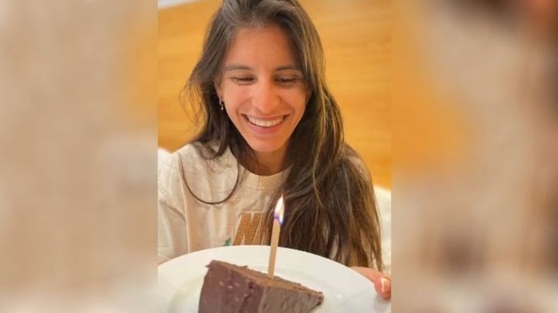 VELITAS. Daiana cumplió 32 años en tierra sevillana..