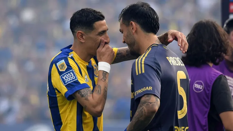 Paredes y Di María serían DT tras el retiro profesional. (FotoBaires).