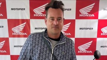 Chano visitó la concesionaria de motos Motopier.&nbsp;