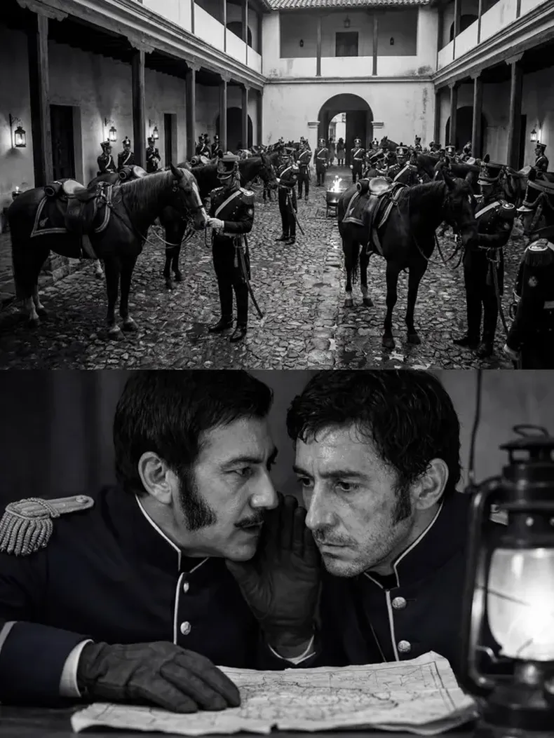 San Martín y sus granaderos. (Asociación Sanmartiniana).
