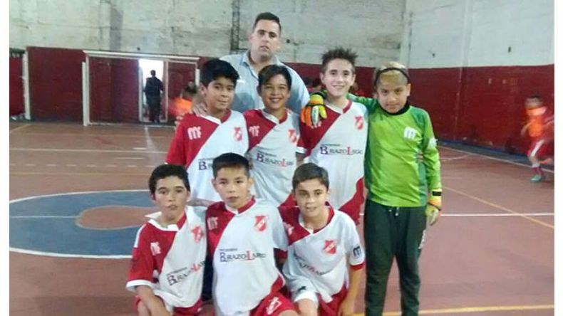 EFECTIVA. La categoría 2005 de Sportivo goleó 9-1 a Mirasol..