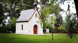 El Santuario de Schoenstatt inaugurado en 2021 en las inmediaciones de la Ruta 28. El Santuario de Schoenstatt inaugurado en 2021 en las inmediaciones de la Ruta 28.