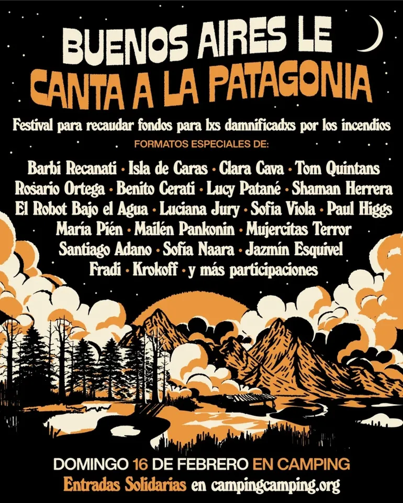 Flyer del Festival. (elpatagonico.com).