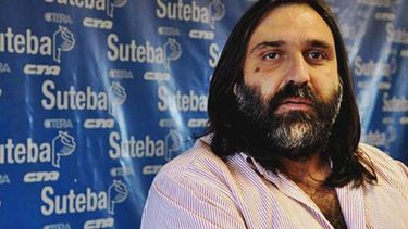 ANTICIPO. Baradel llega a la reunión con la amenaza de un paro..