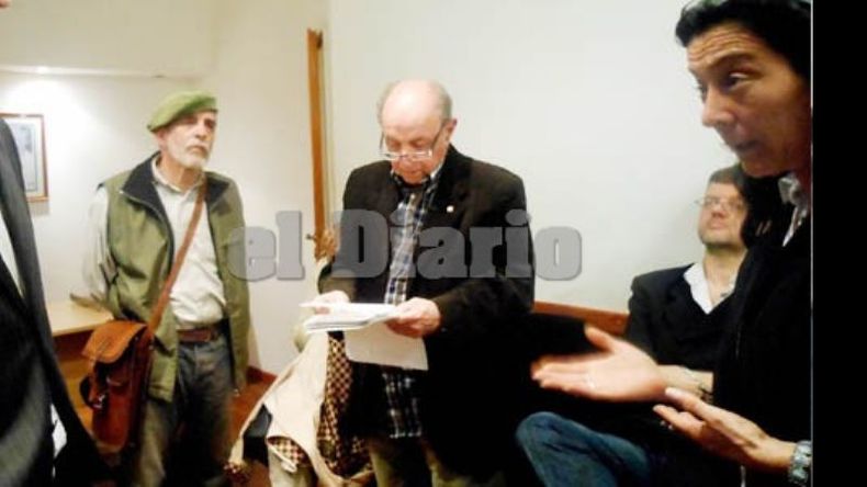 Los foristas se atrincheraron 9 horas en el Ministerio de Justicia y Seguridad, el jueves..